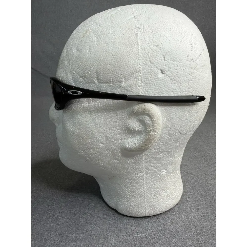 Oakley XX Twenty Sunglasses Jet Black Frame Black Lens with Case Vintage Rare